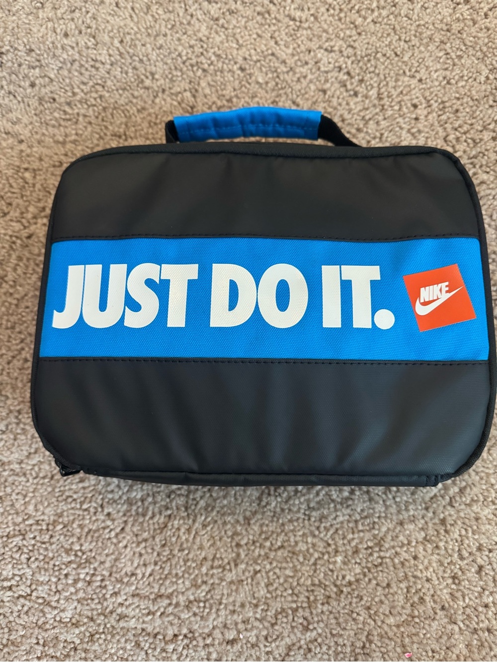Nike Kids Black & Blue 'Just Do It.' Lunch Bag